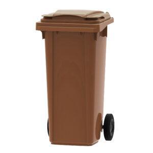 120l Brown Wheelie Bin