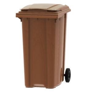 360l Brown Wheelie Bin