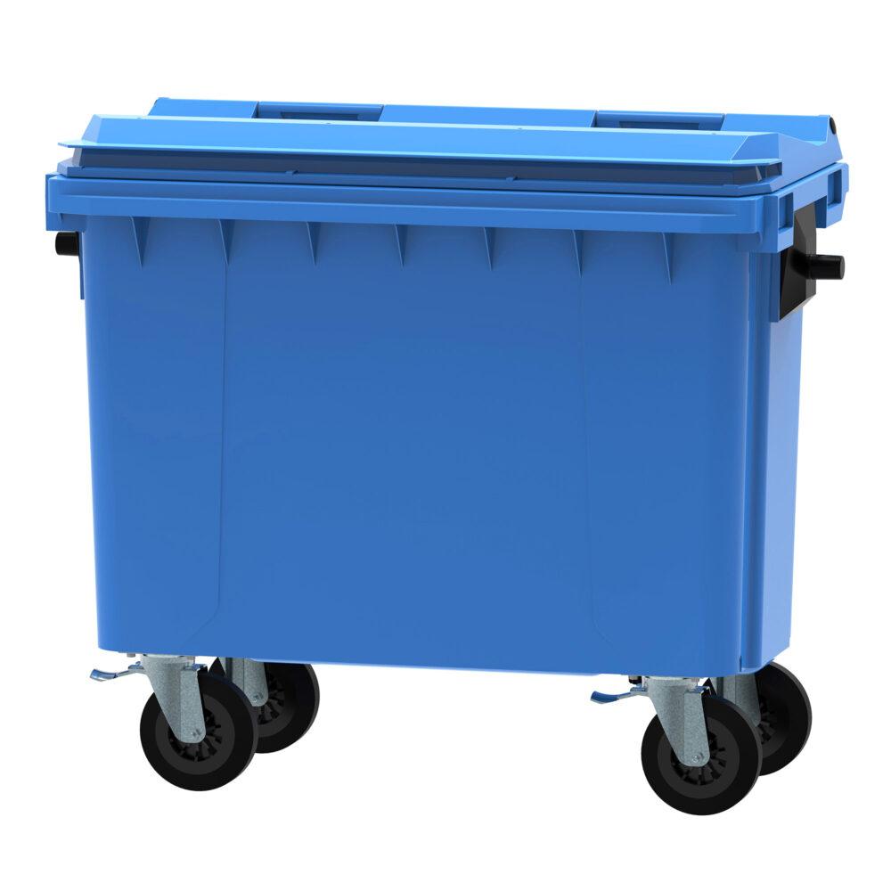 500l Blue Wheelie Bin